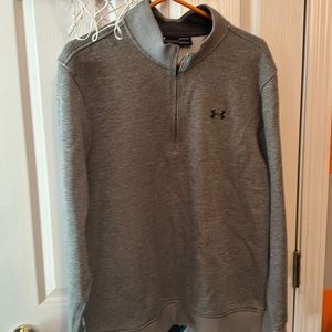 Under Armour Cold Gear quarter zip - Grey Heather